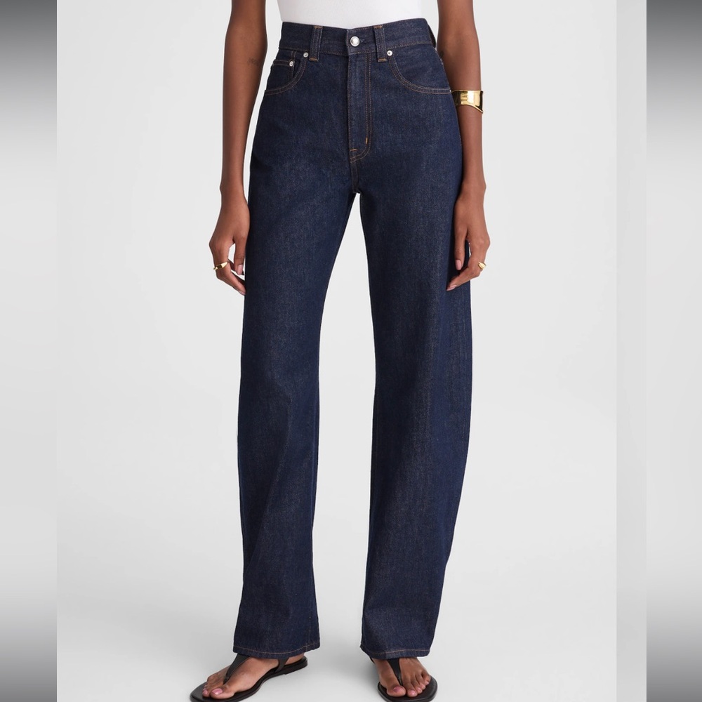 Madewell Balloon Jeans in Rinse Wash